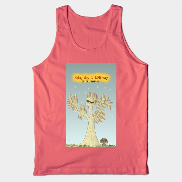 Happy rainy day Tank Top by GribouilleTherapie